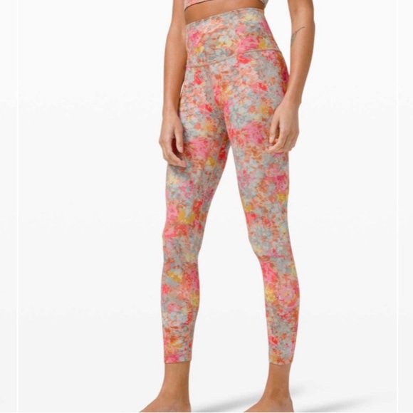 Lululemon🍋Align High-Rise Pant 28” Inflorescence Multi - Picture 2 of 8